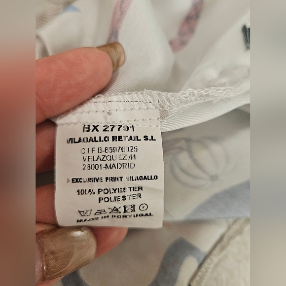 Vilagallo Isabella Long Sleeve Women Blouse Preppy Size 40 - Picture 12 of 12